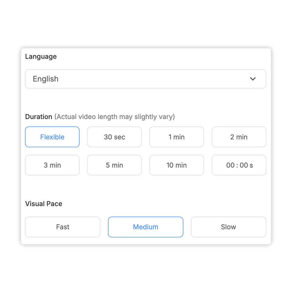 Banking Video Creator automatically assembles your video with AI-selected footage and narration.